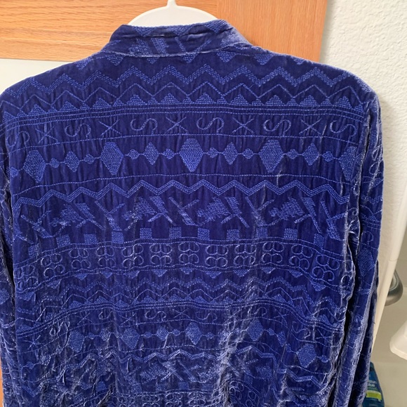Chico's Jackets & Coats Chico Velvet Dressy Jacket Poshmark